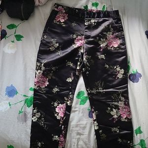 Zara satin pants